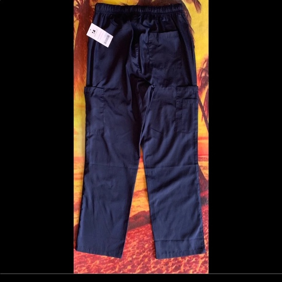 DAGACCI SCRUB PANTS SMALL NAVY NEW WITH TAG - Picture 2 of 11